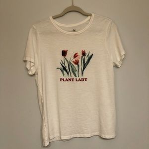 Plant lady tulip tee